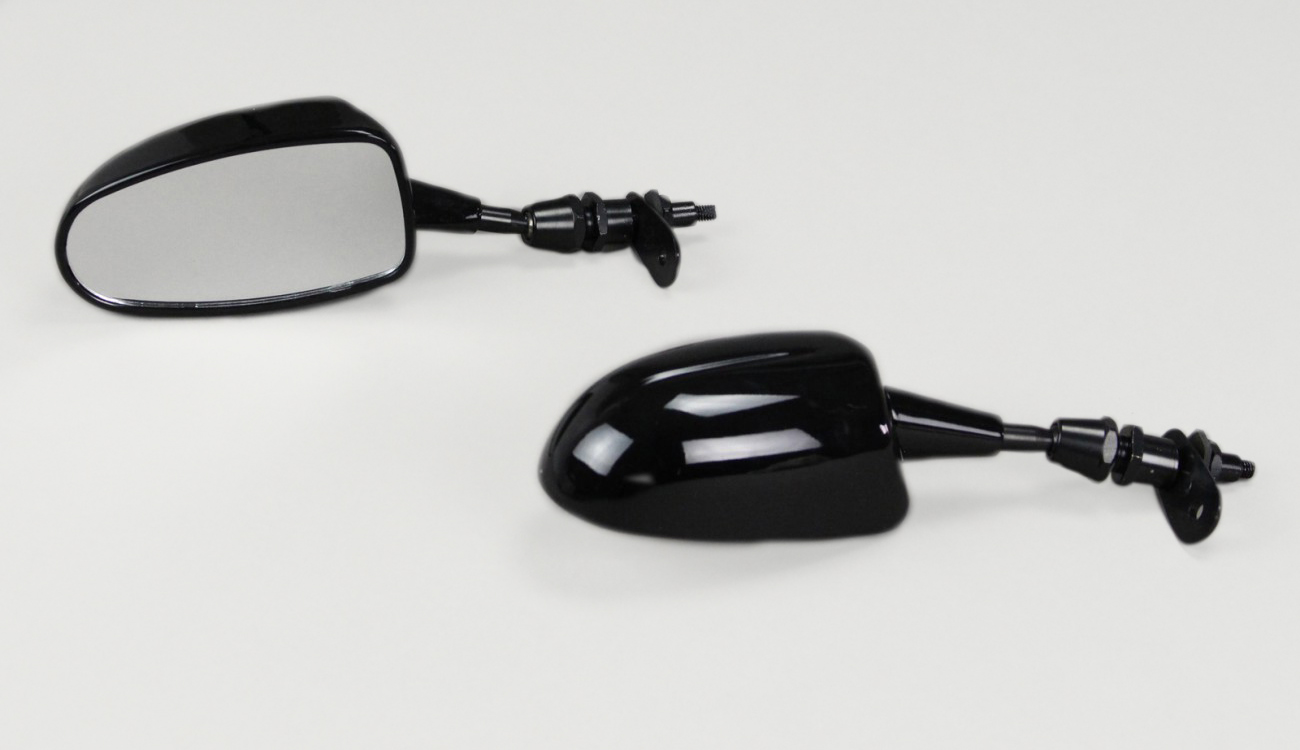 Зеркало заднего вида пара H CBR600F1/F2/F3 87-98 black фотография №1