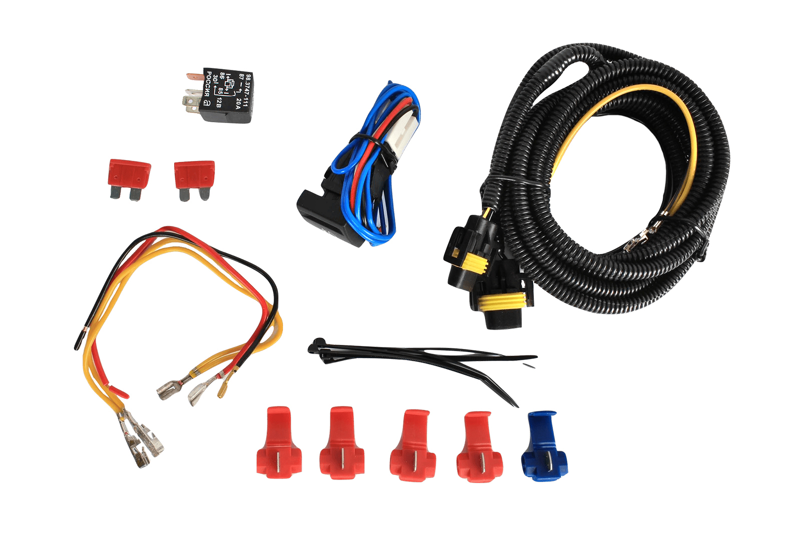 Набор монтажный ВАЗ-2170  подключения противотуманных фар фотография №1