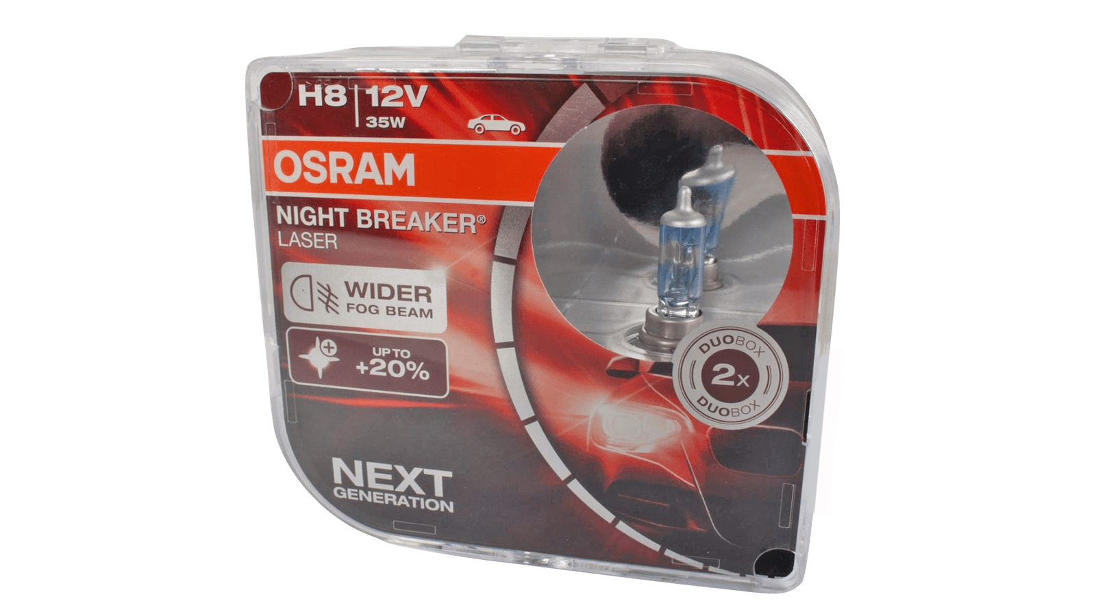 Лампа 12Vx35W H8 OSRAM NIGHT BREAKER комплект фотография №1
