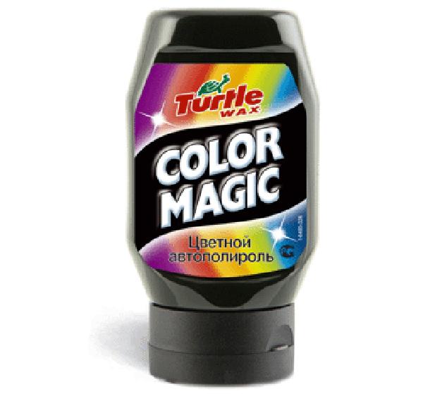 Полироль TURTLE WAX COLOR MAGIC темно-серый 300мл фотография №1