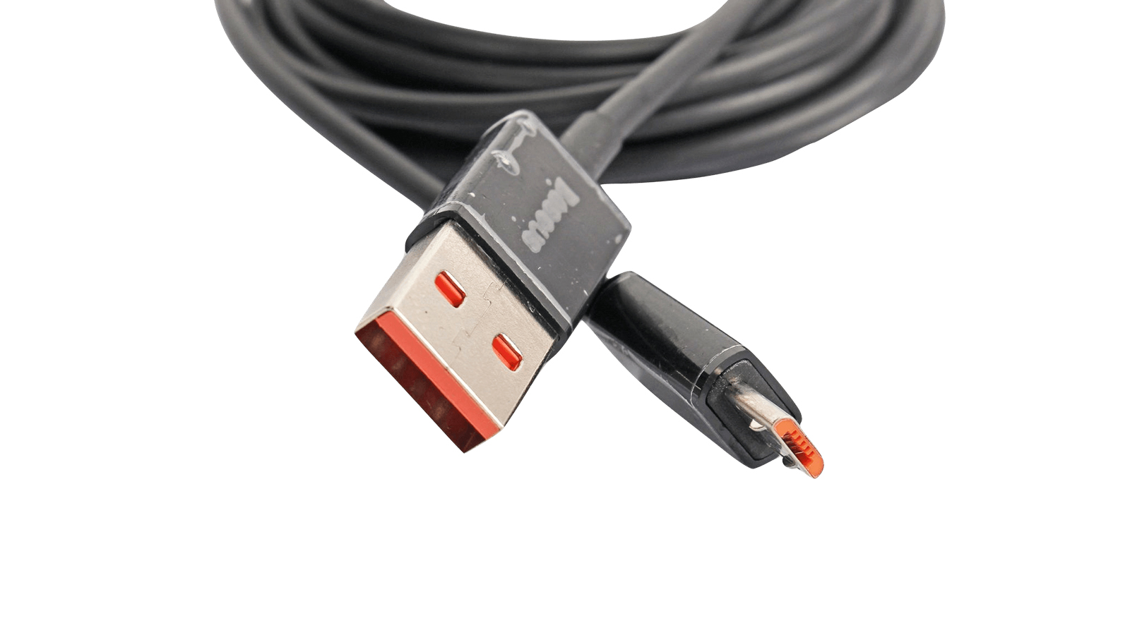 Кабель зарядный USB Baseus Micro 2A 2m black фотография №3
