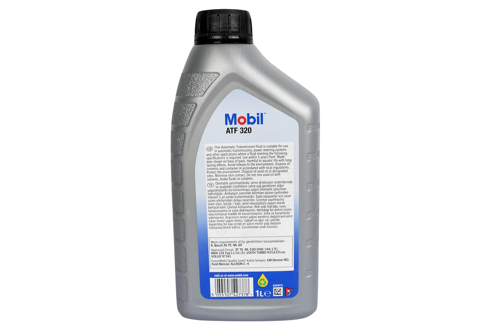 Масло трансмиссионное MOBIL ATF 320 1л фотография №2
