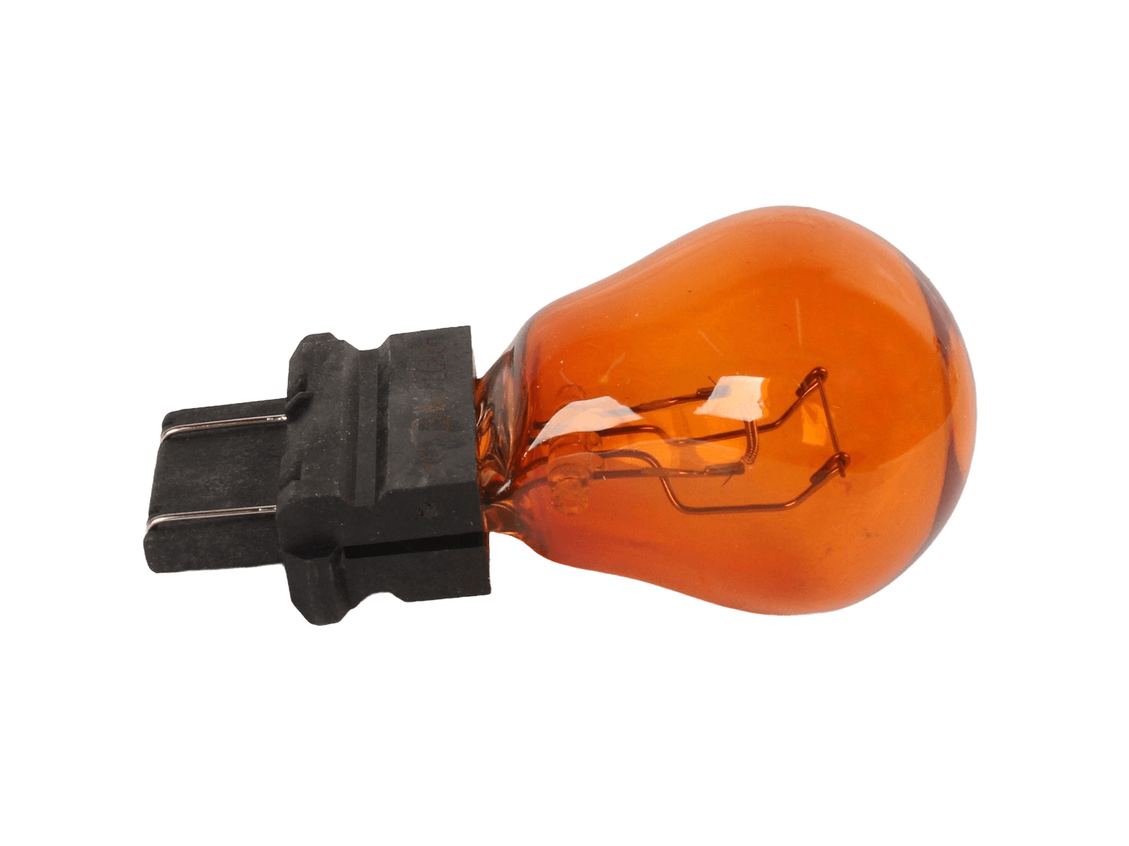 Лампа 12Vx27/7W OSRAM с пластиковым цоколем янтарная 1 штука фотография №1