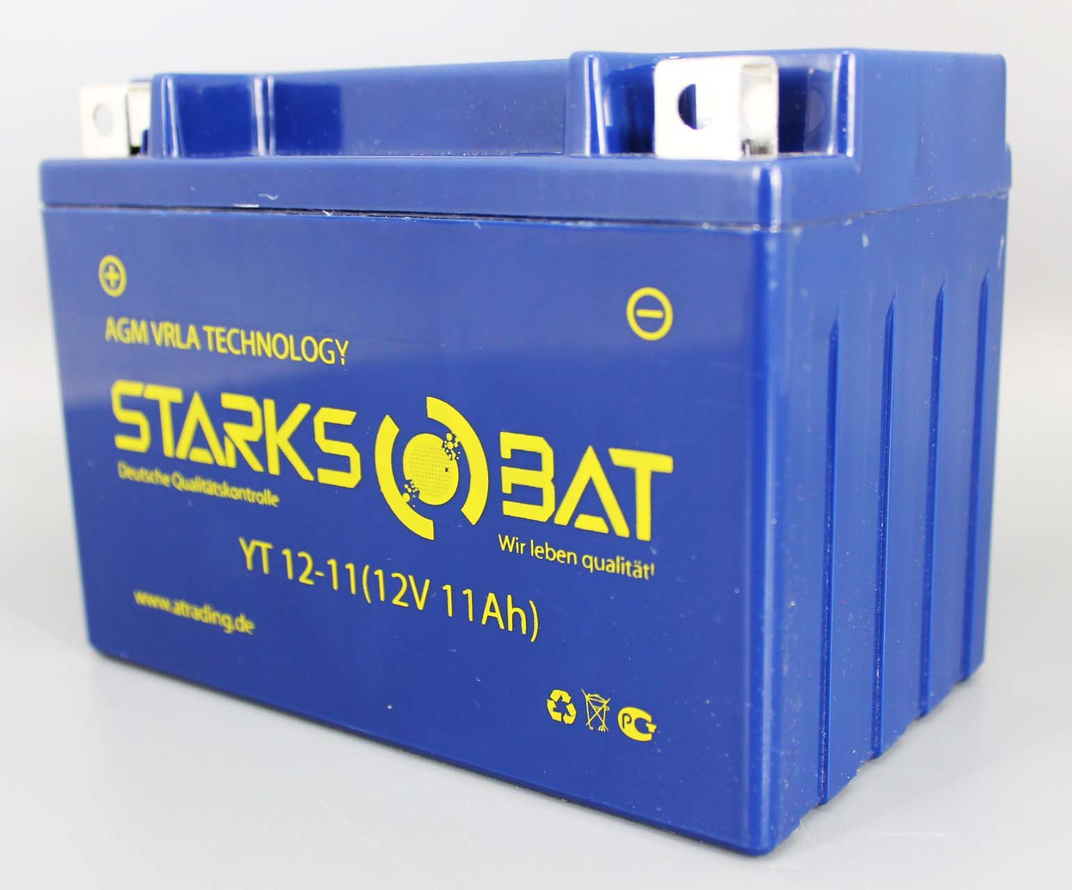 Аккумуляторная батарея STARKSBAT YT 12-11 YTZ12S 6СТ11 фотография №2