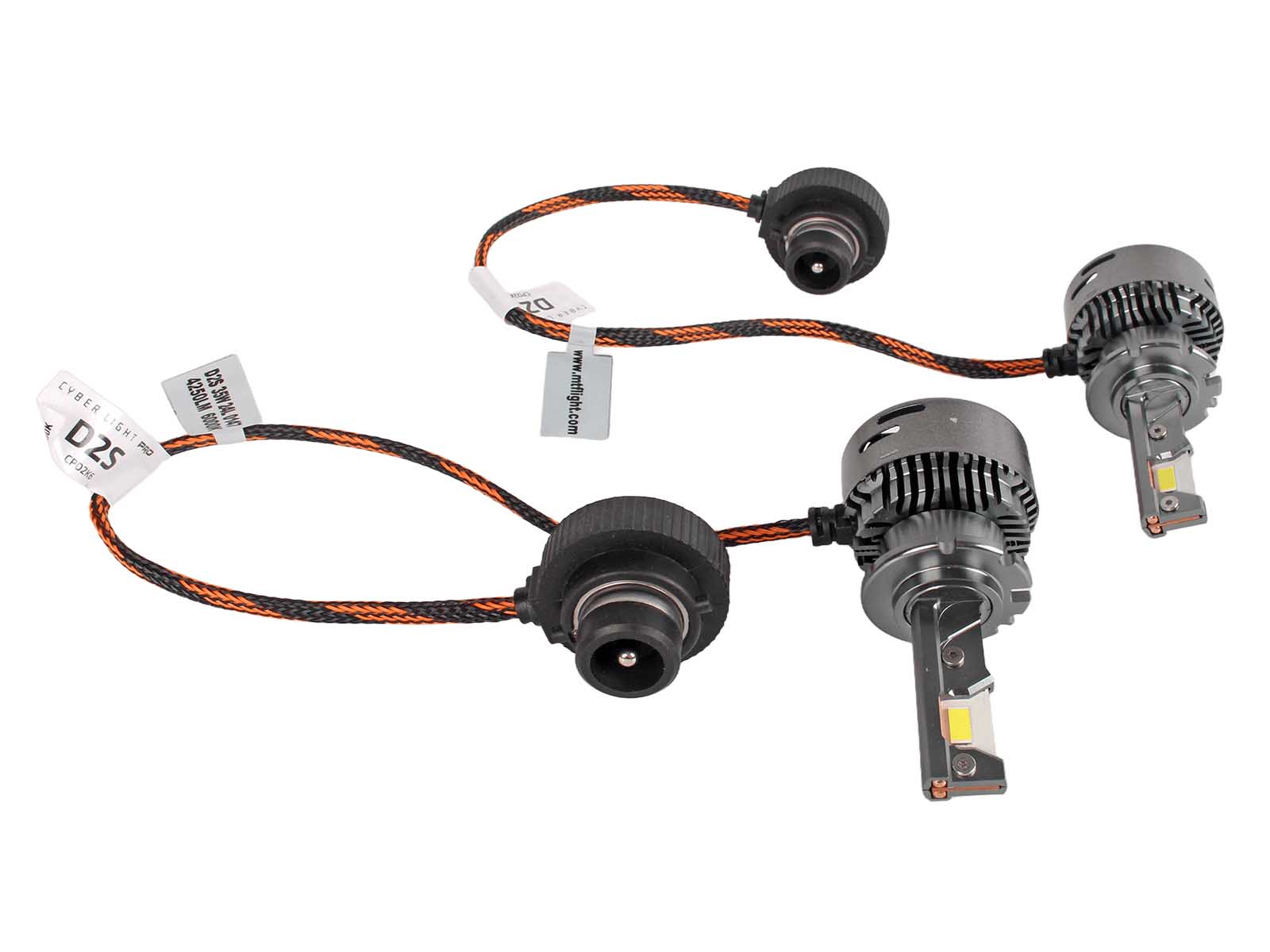 Лампа MTF CYBER LIGHT PRO D2S 12V 35W диодная комплект CPO2K6 фотография №1