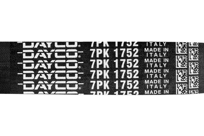 Ремень приводной поликлиновой 7PK1752HD DAYCO 7PK1752HD фотография №2