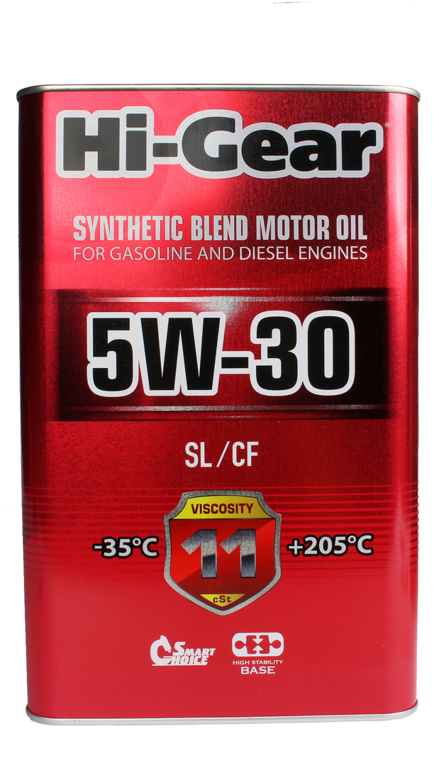 Масло моторное Hi-Gear 5W30 SL/CF 4л фотография №1