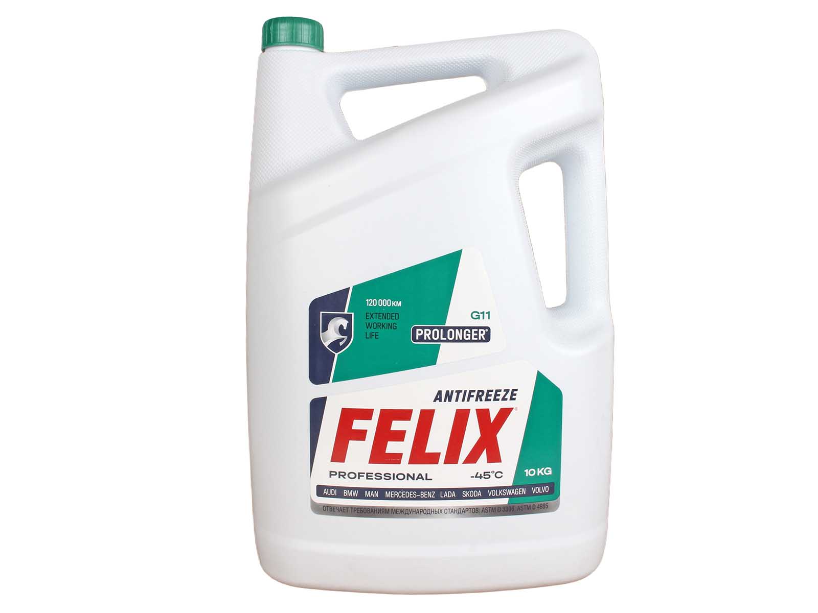 Антифриз PROLONGER 10кг FELIX фотография №1
