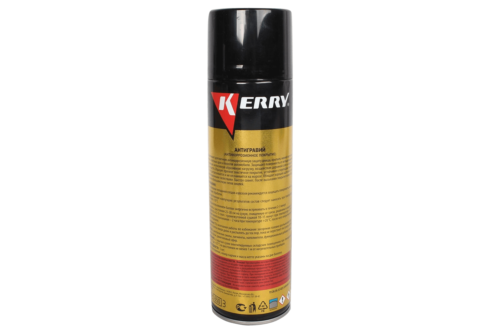 Антигравий KERRY черный 650мл KR-970.2 фотография №3