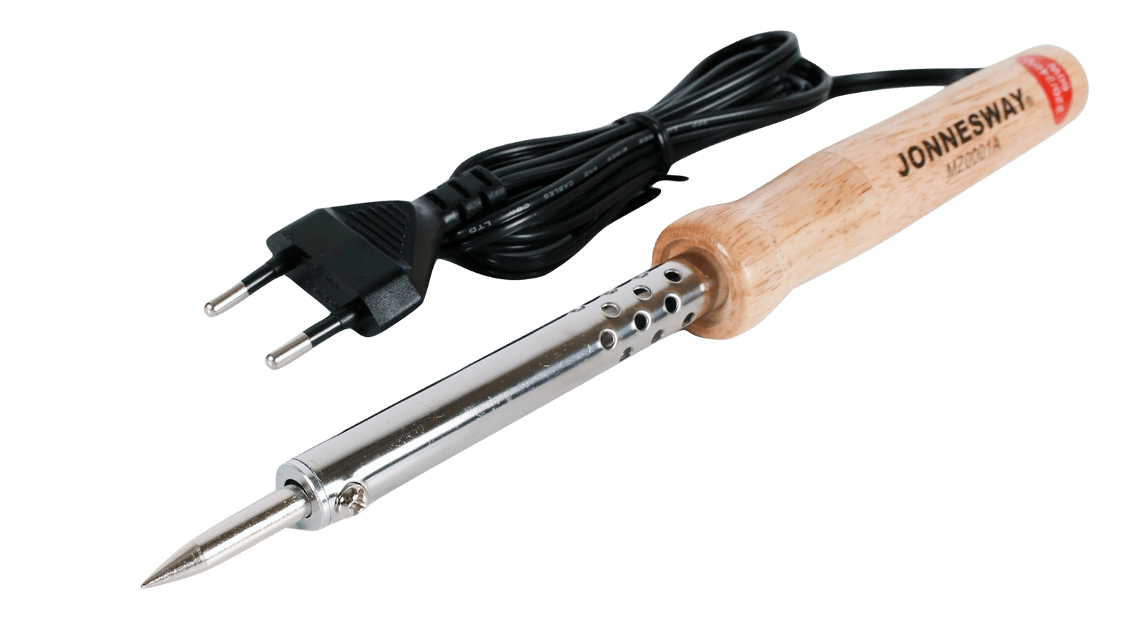Паяльник электрический с деревянной рукояткой 6 мм, 60W, 220V-240V, T-400 C MZ0001A фотография №2