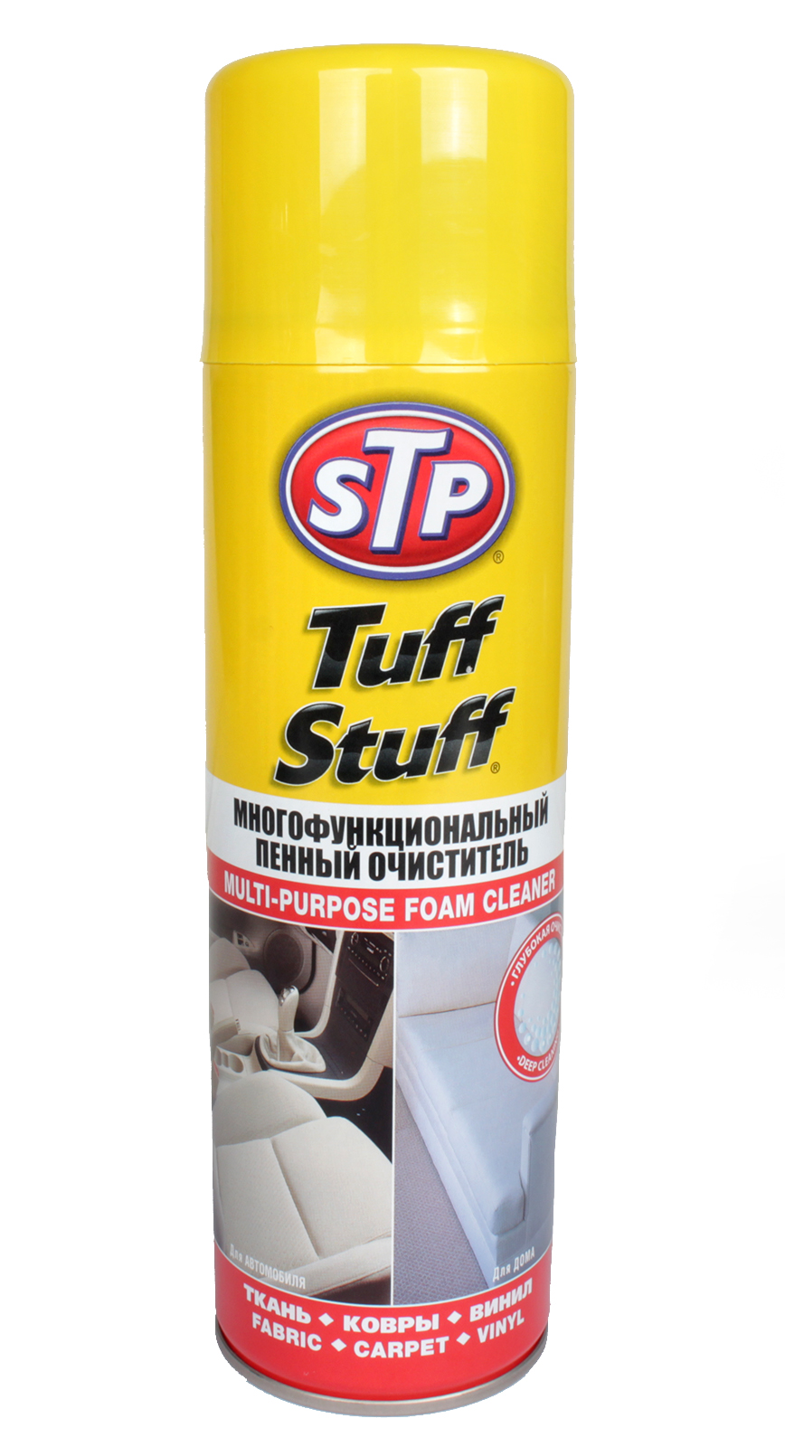 Очиститель TUFF STUFF салона пенный 500мл фотография №1