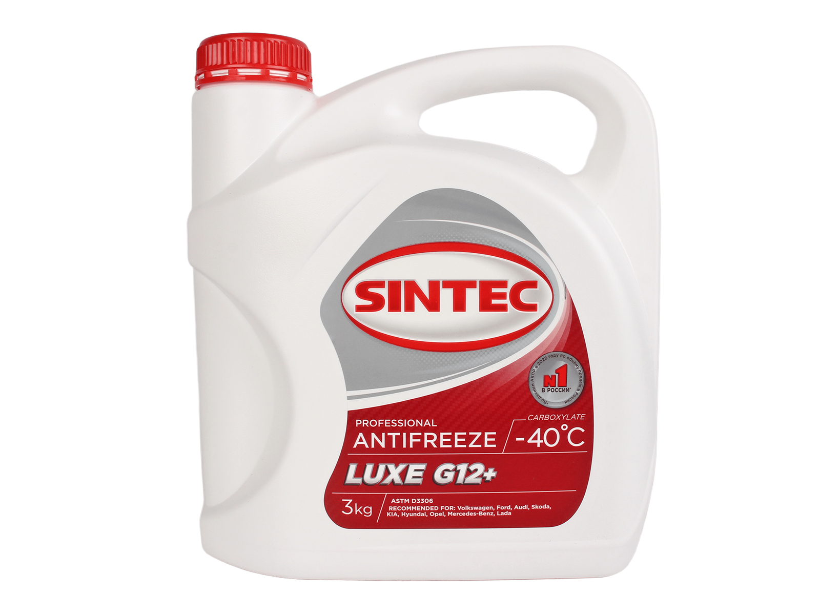 Антифриз SINTEC LUXE красный 3кг 990464 фотография №1