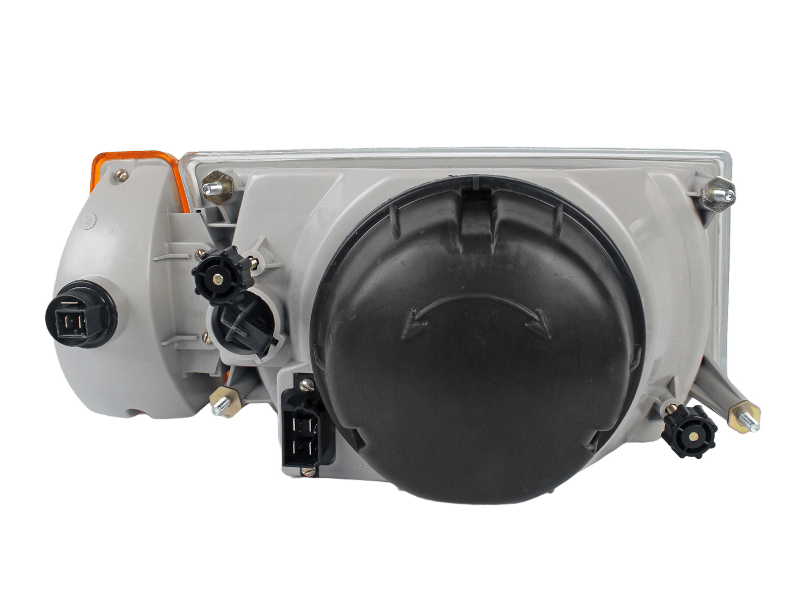 Фара ВАЗ-2108 левая с желтым поворотником 1 штука ОСВАР фотография №4