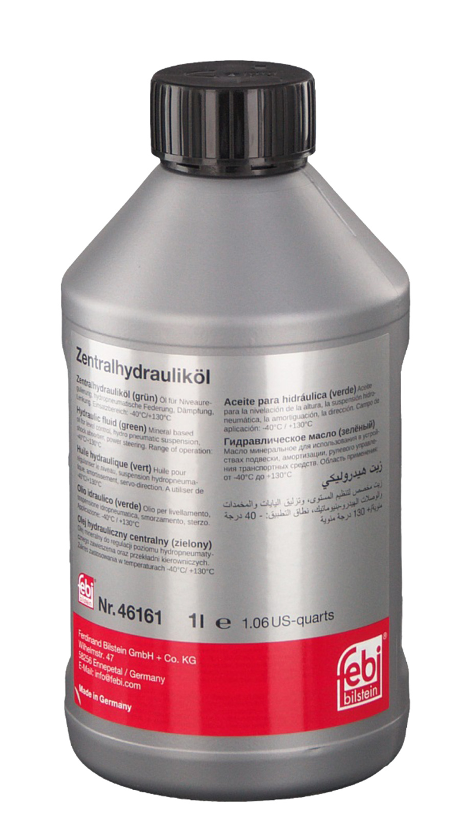 Жидкость гидроусилителя руля зеленая FEBI 46161 1л фотография №1