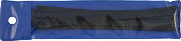 Полотно для ножовки по металлу THORVIK 150 мм 24 зуба на дюйм 10 штук фотография №2