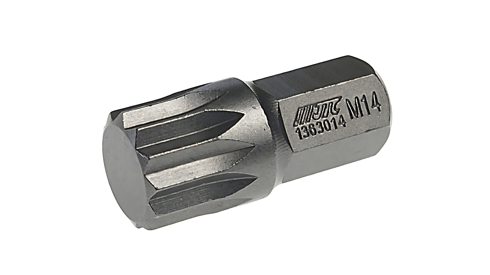 Бита JTC 10 мм двенадцатигранная spline M14 L-30 мм (1 штука) фотография №1