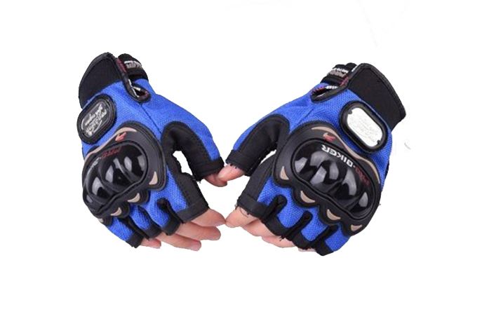 Перчатки защитные Pro-Biker MCS-04C синие XL фотография №1