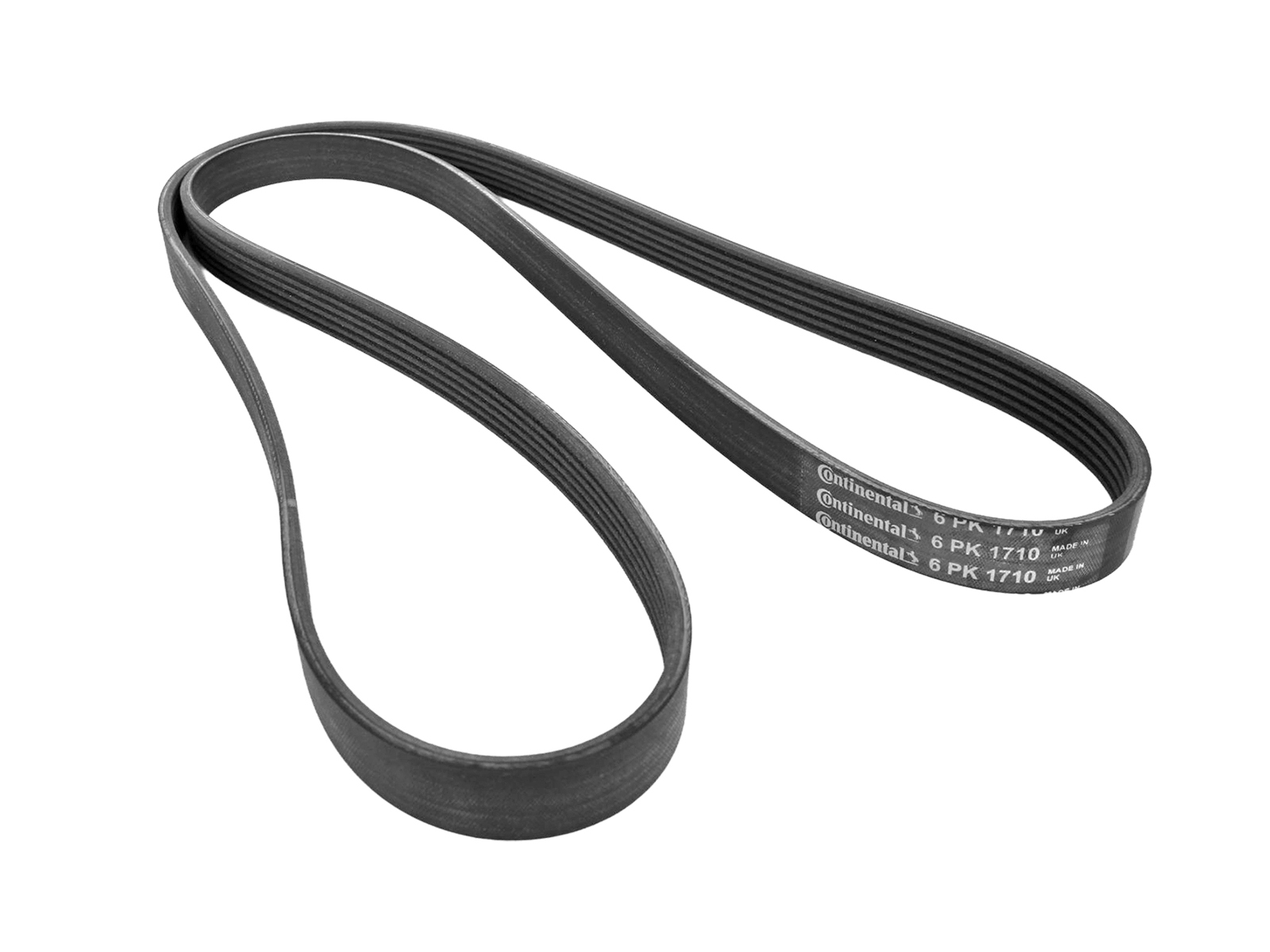 Ремень генератора LADA Largus 16 клапанный ГУР CONTITECH 6PK1710 фотография №2
