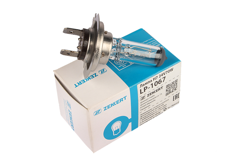 Лампа Н7 ZEKKERT xzk-lp-1067 24V 70W РХ26d фотография №3