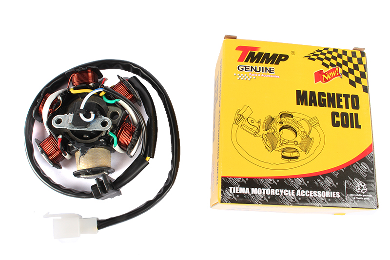 Статор генератора 139FMB (6 катушек и фишка) TTR 125 фотография №2