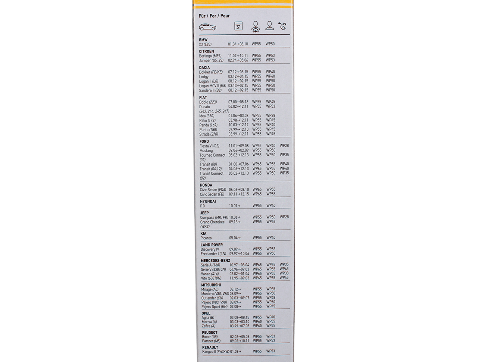 Щетка стеклоочистителя HELLA 550мм 9XW178878-221 фотография №5