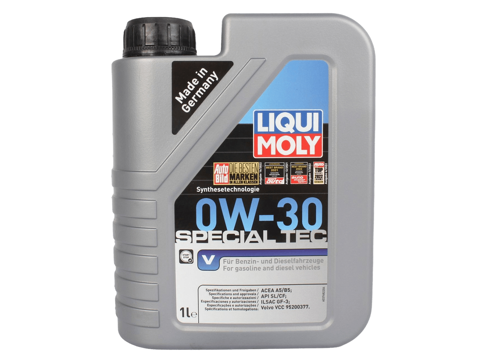 Масло моторное LIQUI MOLY Special V 0W30 1л SL/CF фотография №1