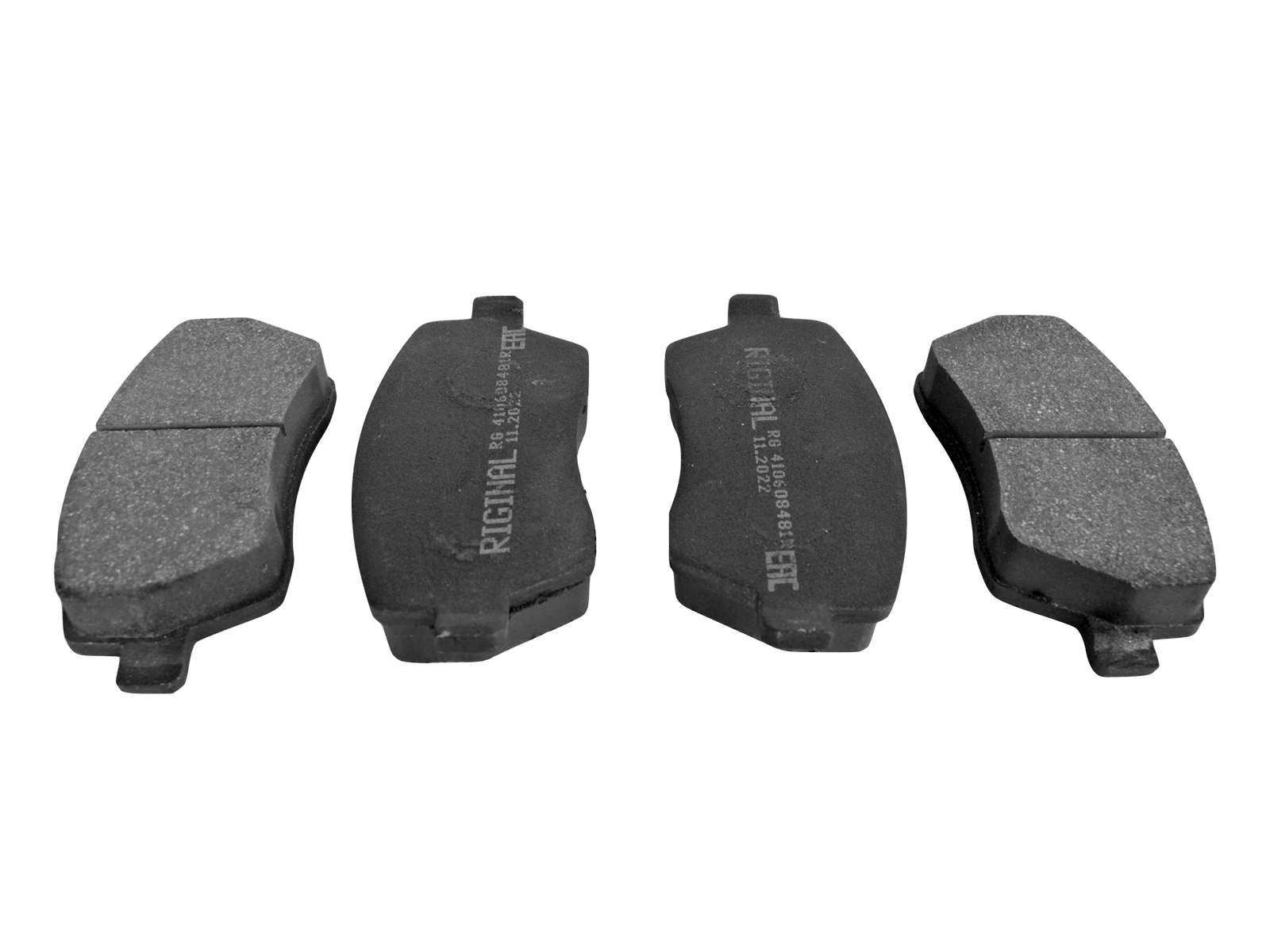 Колодки тормозные передние комплект АВС RG 410608481 4 штуки комплект фотография №2