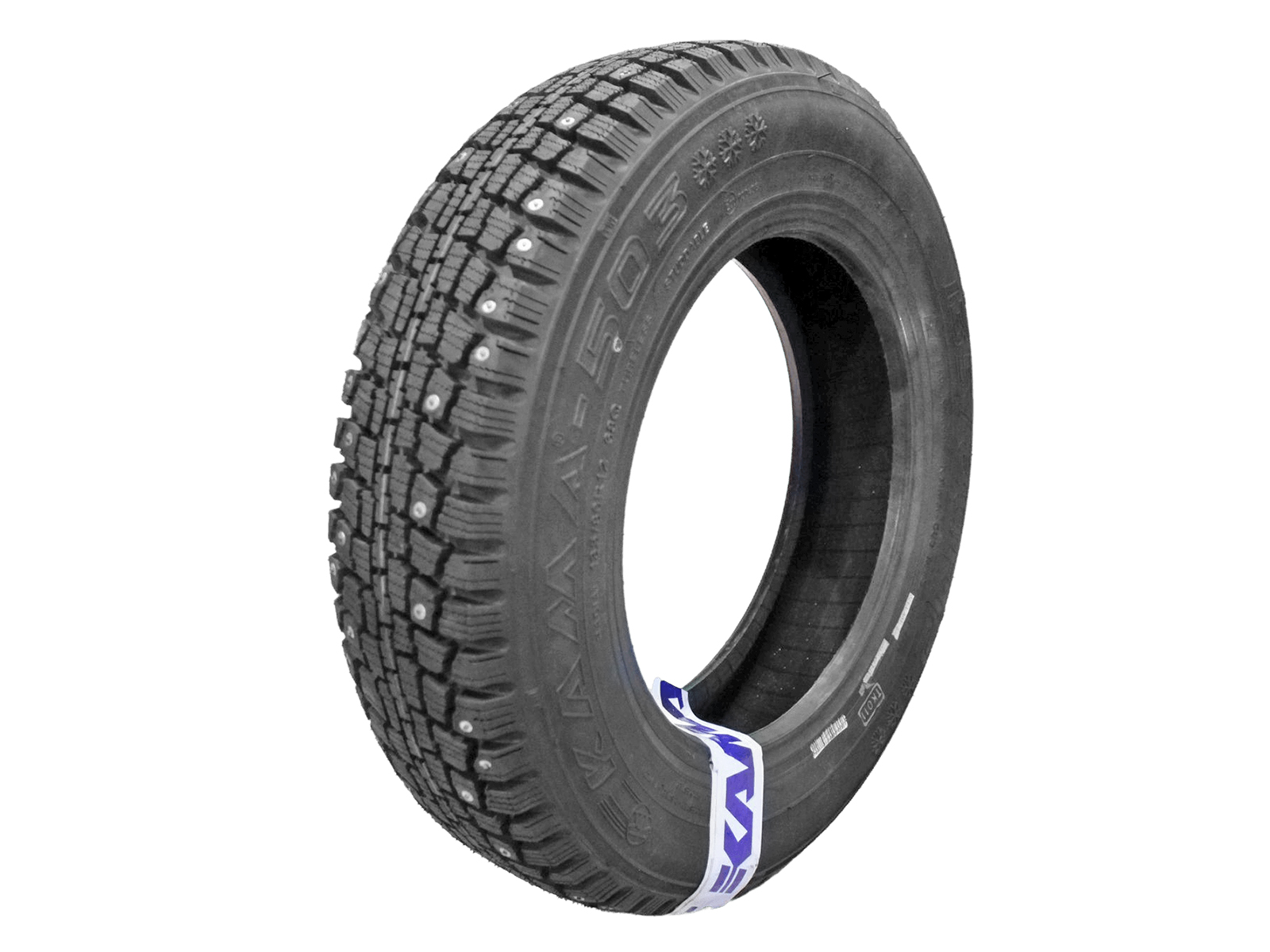 Шина КАМА-503 135/80 R12 68Q шипованная (1 штука) фотография №2