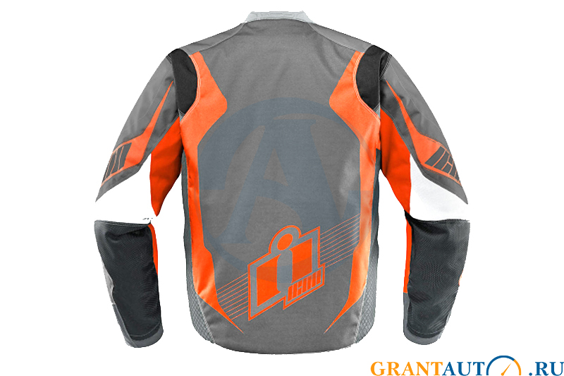 Мото куртка Icon Overlord оранжевая XL фотография №2