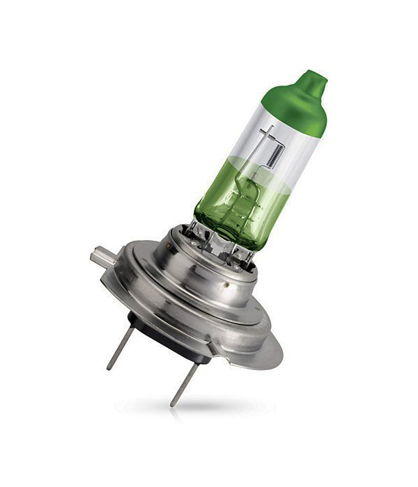 Набор ламп 12Vx55W H7 PHILIPS COLOR VISION GREEN к-т фотография №2