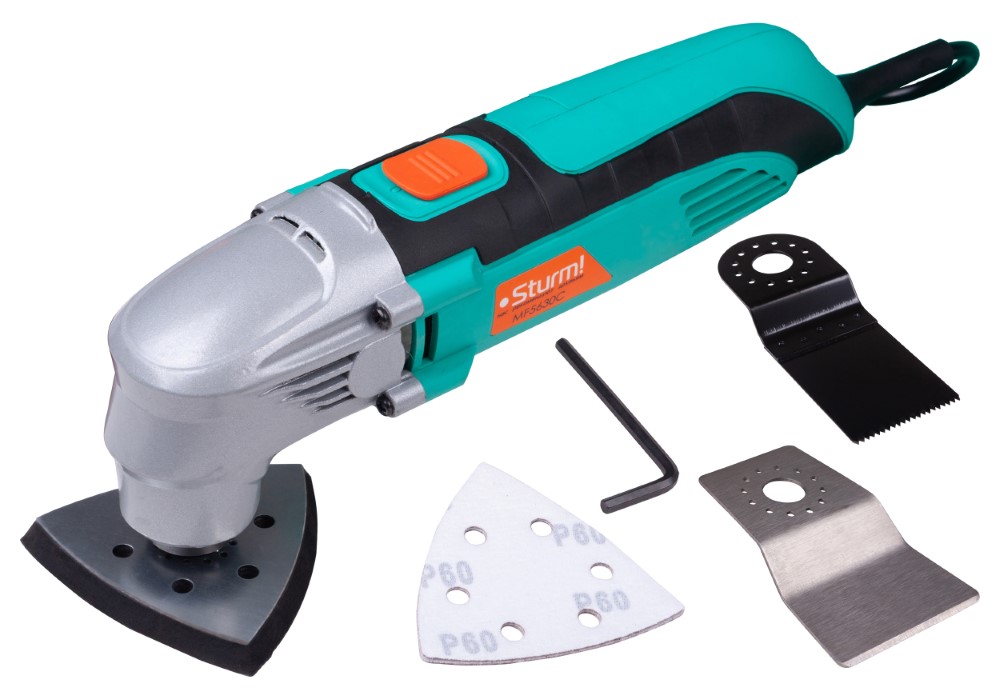 Мультифункциональный инструмент Sturm 300Вт 6 предметов кейс фотография №2 Мультифункциональный инструмент Sturm 300Вт 6 предметов кейс фотография №2
