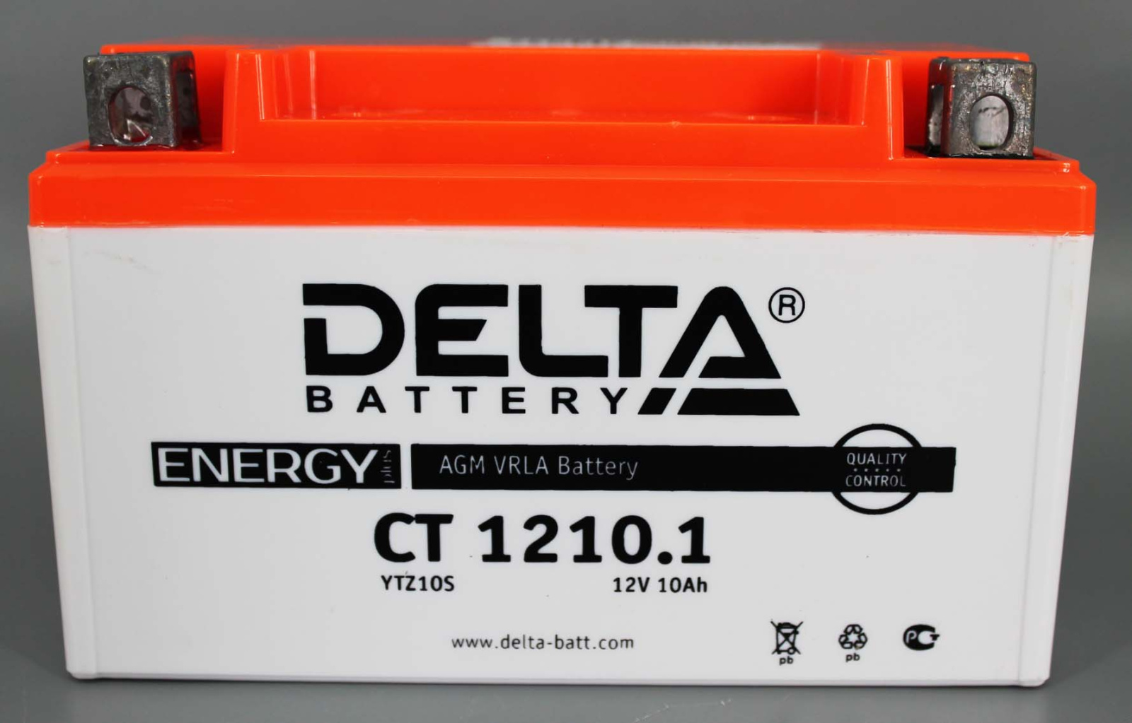 Аккумуляторная батарея DELTA 1210.1 YTZ10S 6СТ10 фотография №2