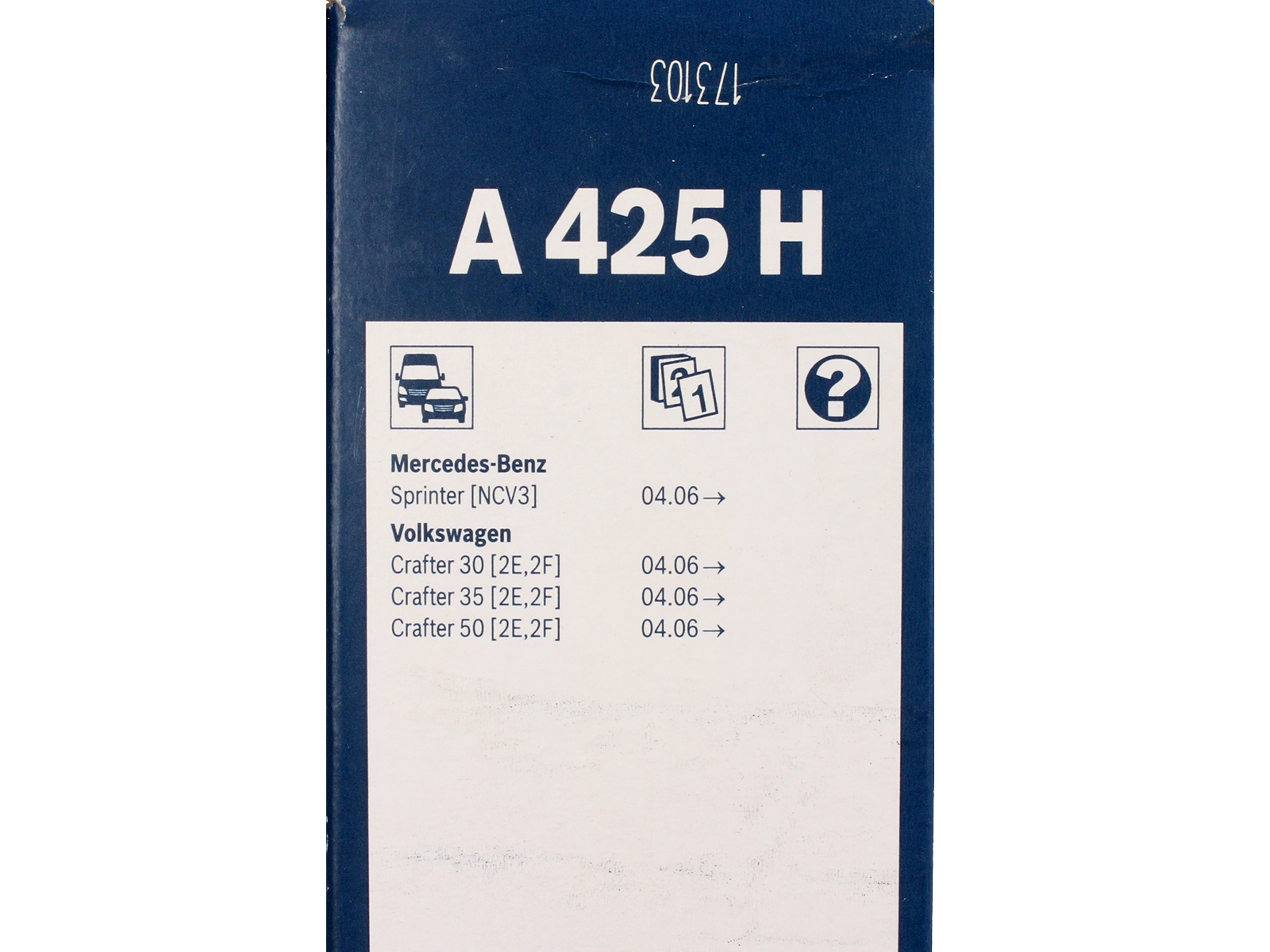 Щетка стеклоочистителя BOSCH 3397008051 задняя 425мм фотография №4