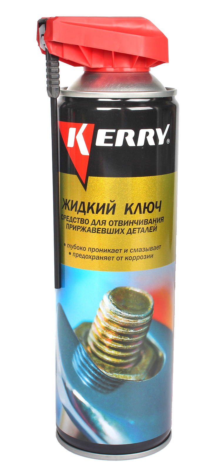 Смазка KERRY жидкий ключ 650мл фотография №1
