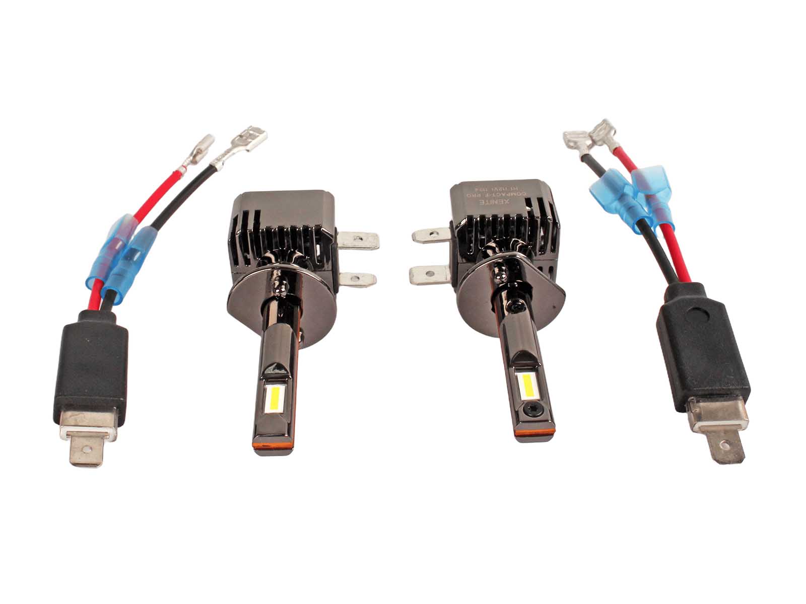 Лампа XENITE COMPACT-F PRO H1 9-16V 30W 3500Lm 5000K диодная 2 штуки комплект 1009695 фотография №2