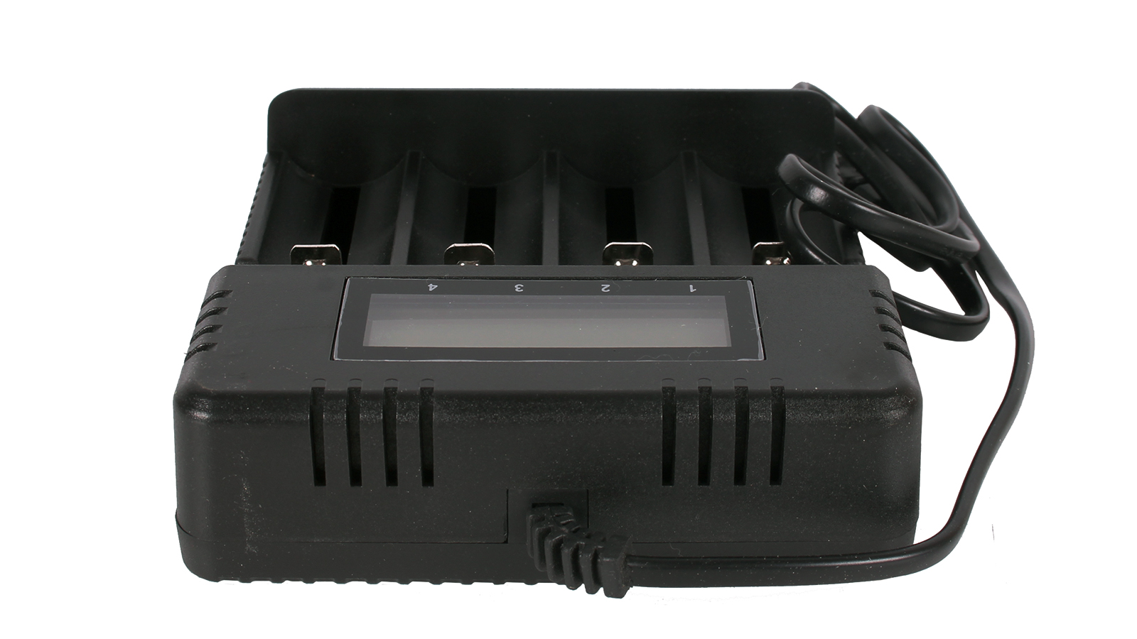 Зарядное устройство для 18650 4 АКБ с дисплеем фотография №3