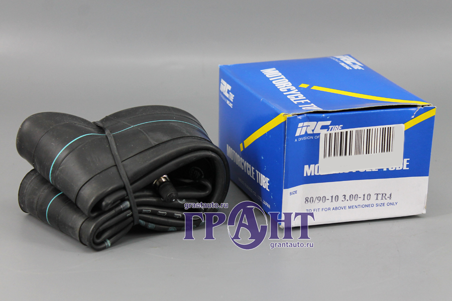 Камера IRC BR Tube 3.00-10 80/90-10 TR4 фотография №1