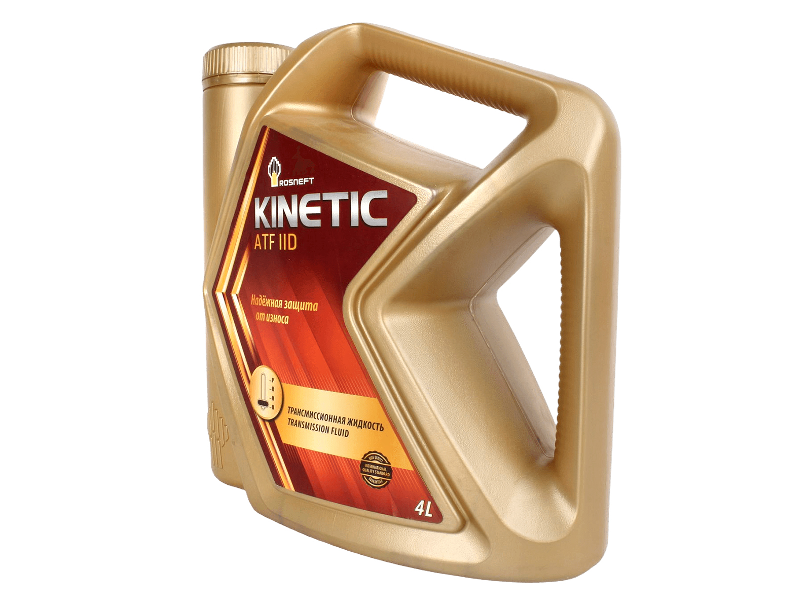 Масло трансмиссионное РОСНЕФТЬ  ATF IID 4л фотография №3