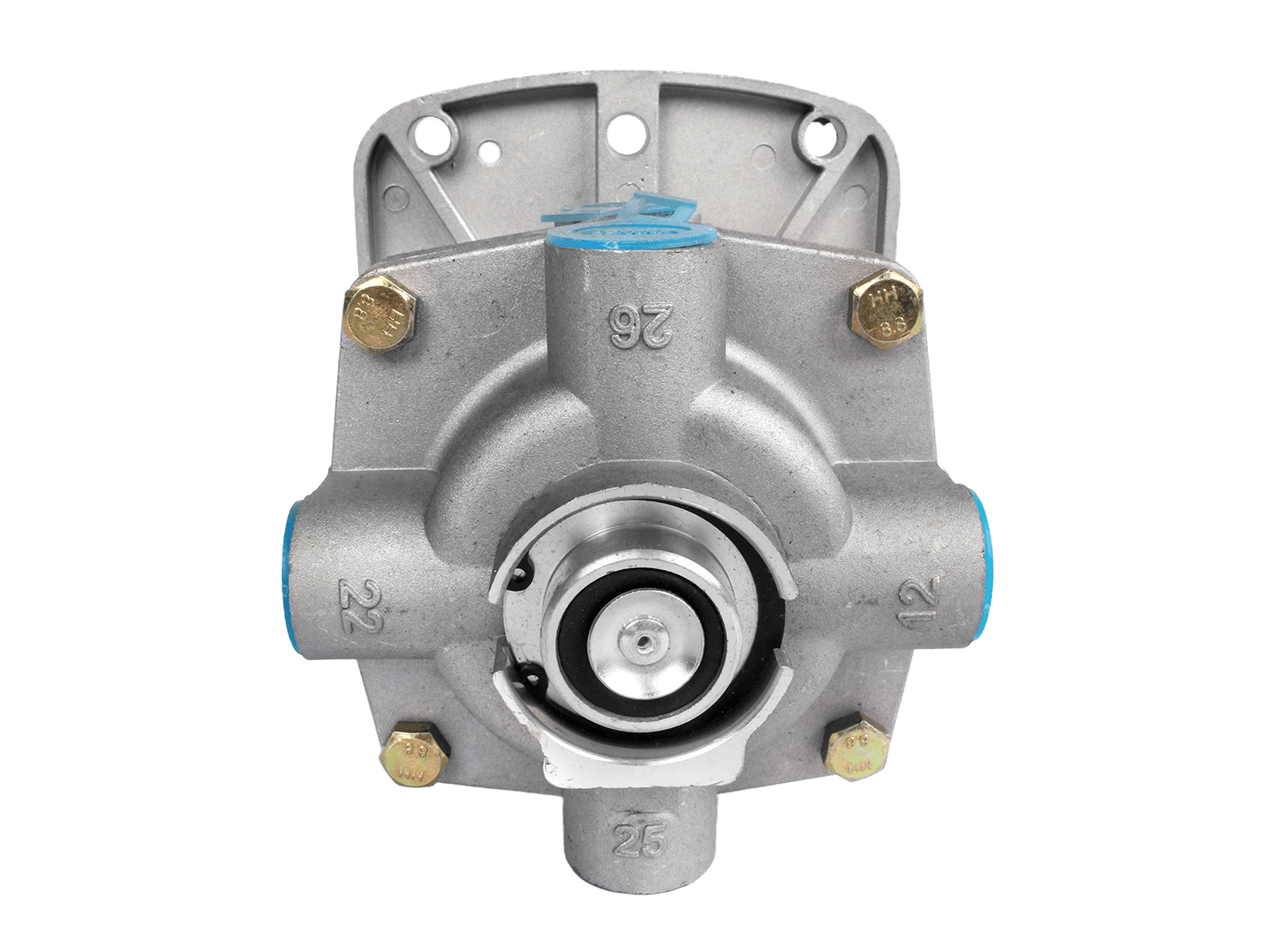 Кран МАЗ,КАМАЗ тормоз 2-х секционный Н/О HOTTECKE 100-3514108-10 HTN900017 фотография №4