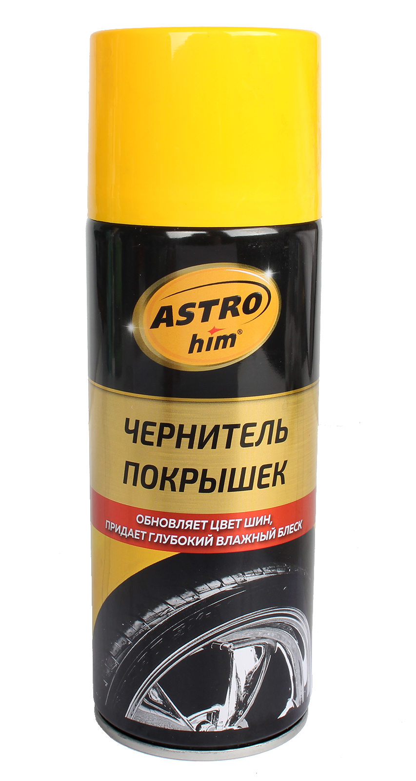 Чернитель АСТРОХИМ покрышек 520мл фотография №1