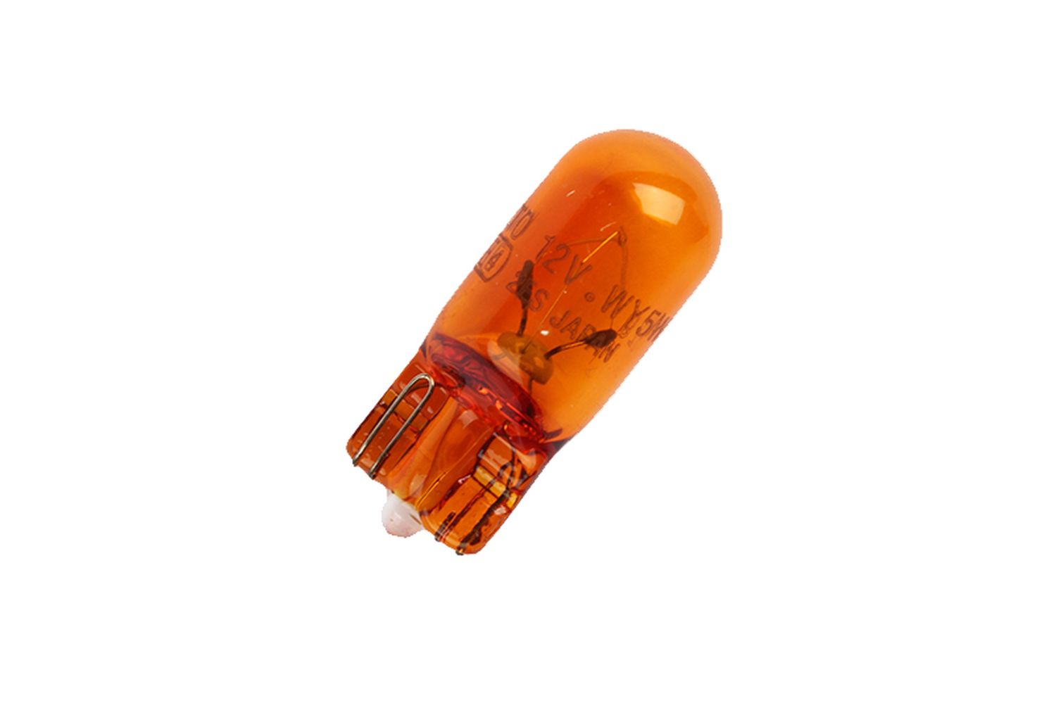 Лампа 12V 5W KOITO без цоколя T10 оранжевая WY5W 1578A фотография №1