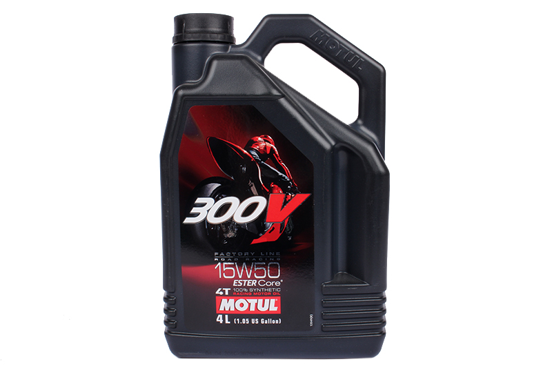 Масло моторное MOTUL 300V 15W50 4T  4л фотография №1