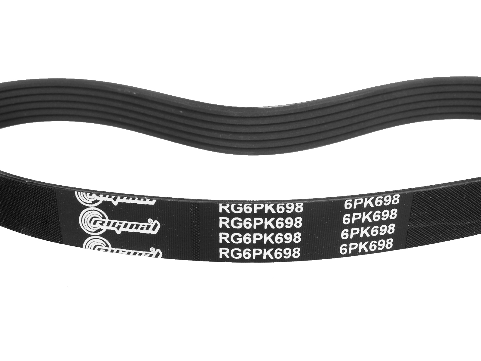 Ремень поликлиновой ВАЗ-2108-2115, 2110-2111 (инжектор) Riginal 6PK698 фотография №3