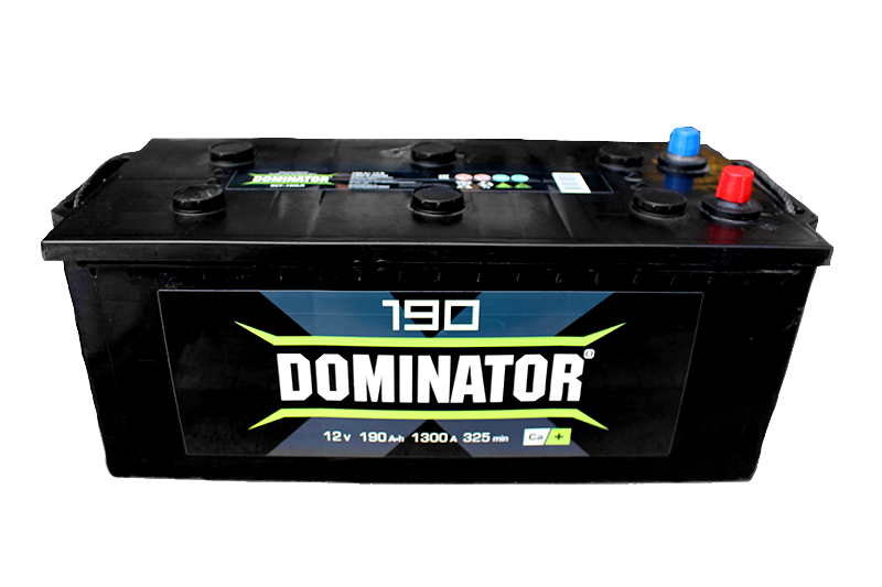 Аккумуляторная батарея DOMINATOR 6СТ190 (+слева) фотография №1
