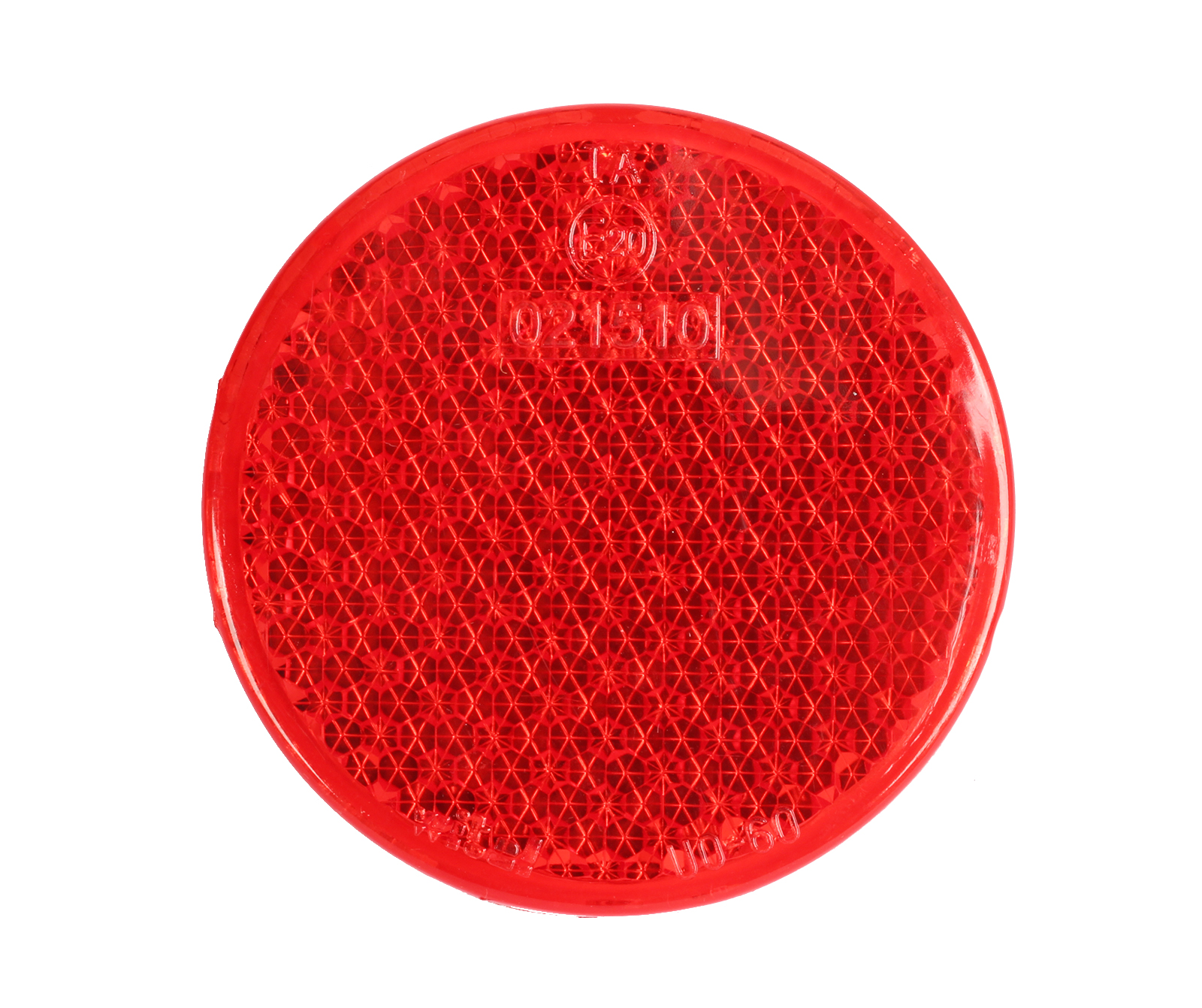 Катафот WITAL круглый красный на липучке UO-60TК фотография №1