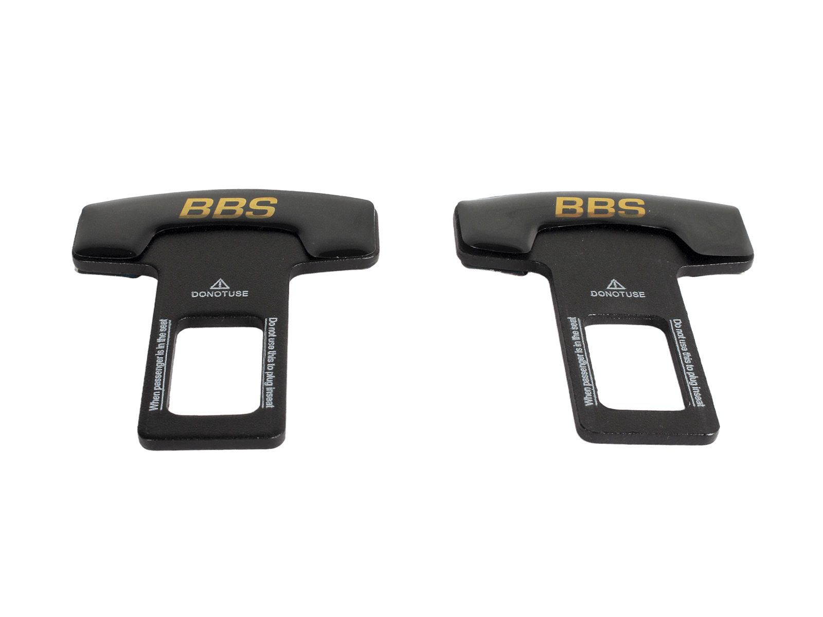 Заглушка ремня безопастности металл.BBS 2шт фотография №2