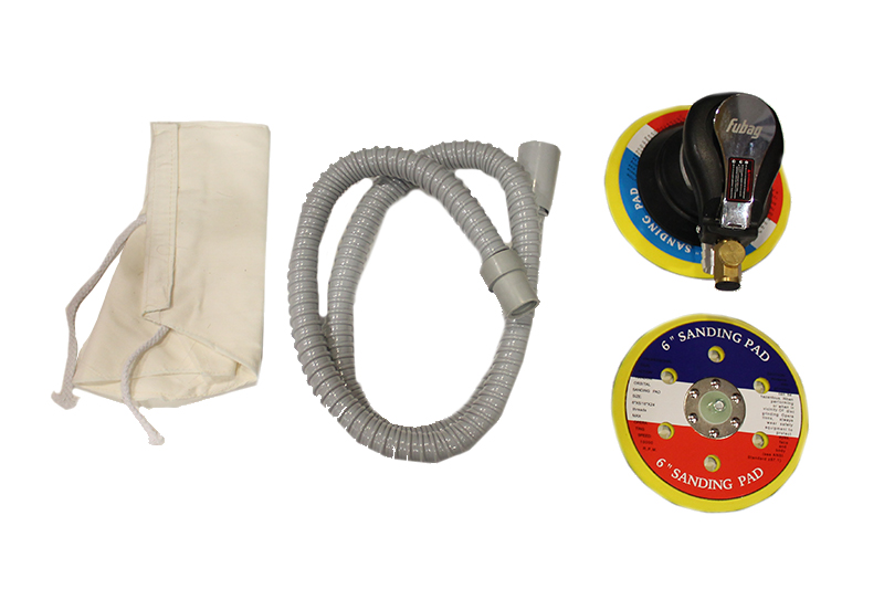 Машина пневматическая шлифовальная орбитальная FUBAG SR150CV  140л/м фотография №2