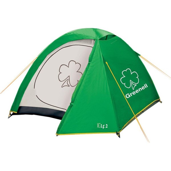 Палатка кемпинговая GREENELL Эльф 2 V3 зеленый фотография №1