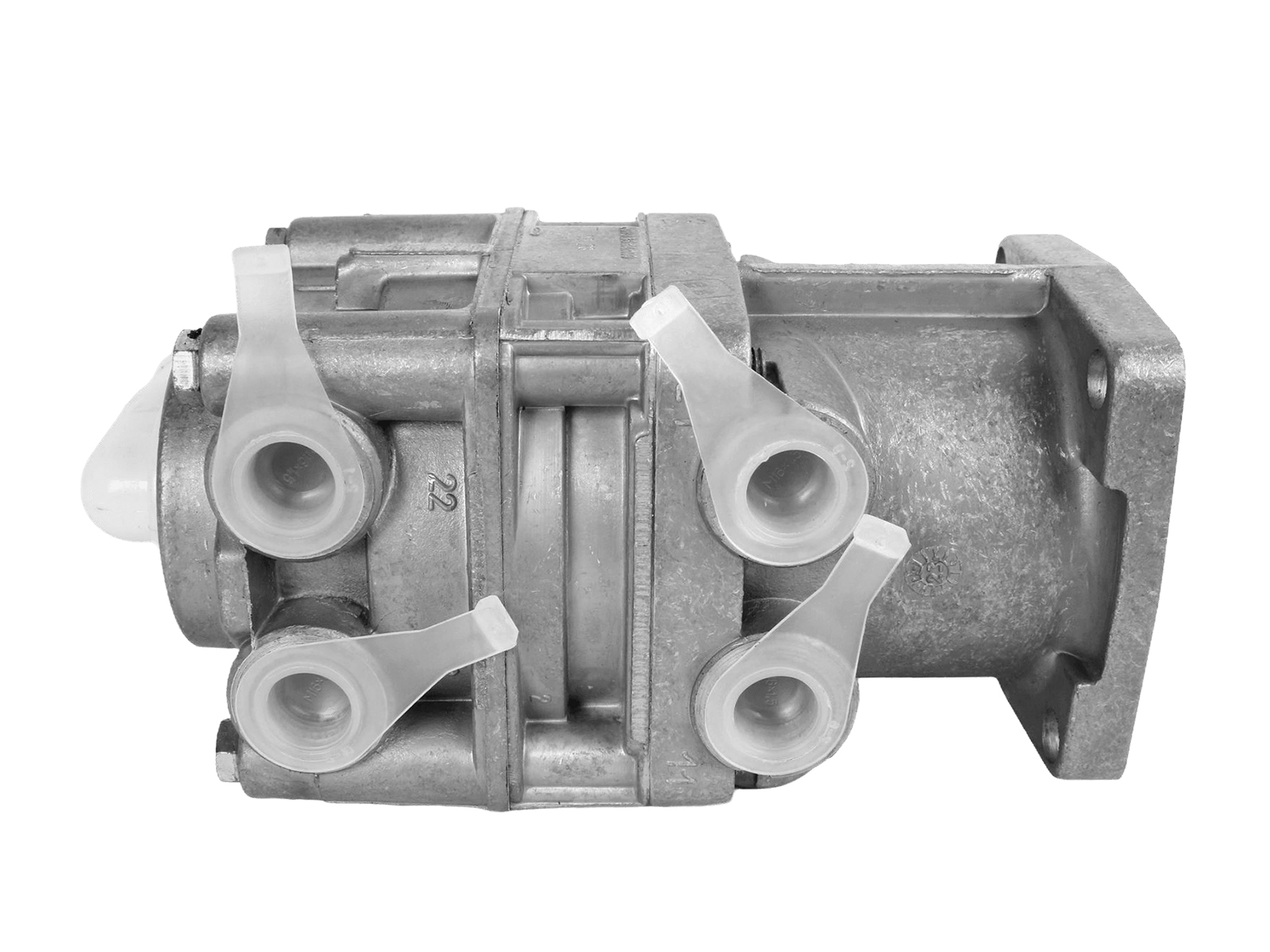 Кран КАМАЗ, МАЗ тормозной 2-х секционной подпедальной фотография №4