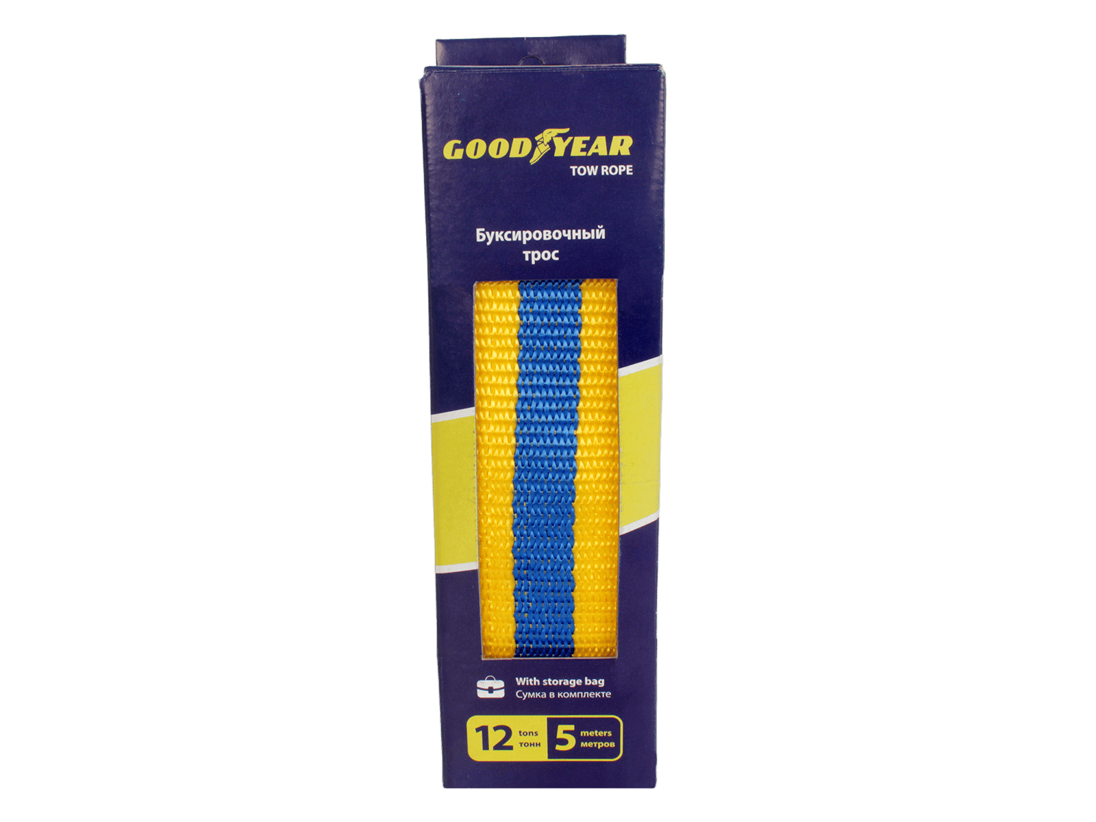 Трос буксировочный 12 тонн Goodyear фотография №4